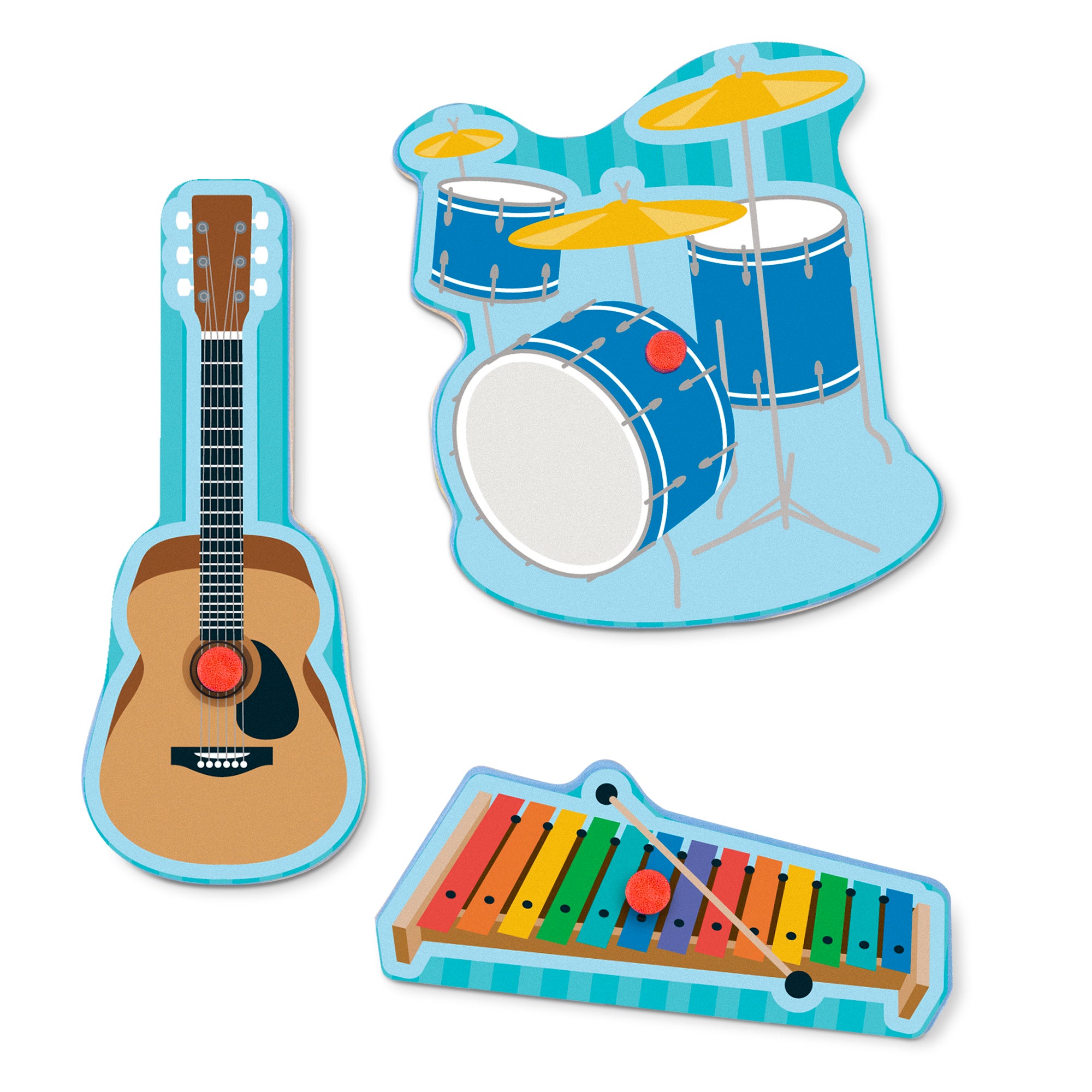 Musical Instruments Sound Puzzle - 8 Pieces - Image 4