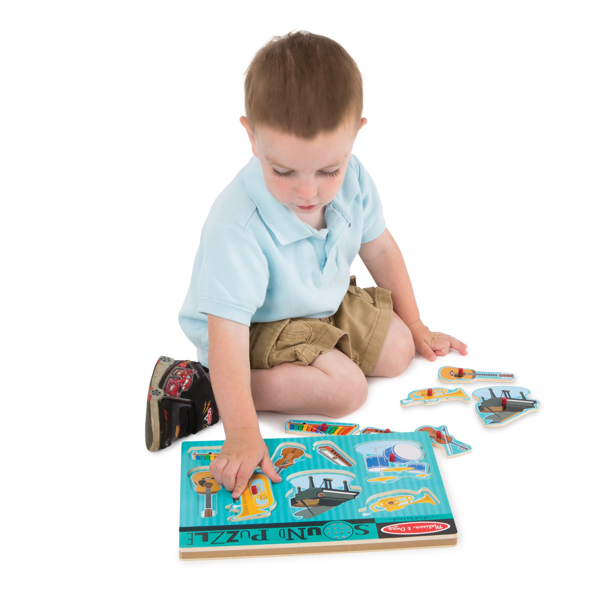 Musical Instruments Sound Puzzle - 8 Pieces - Image 8