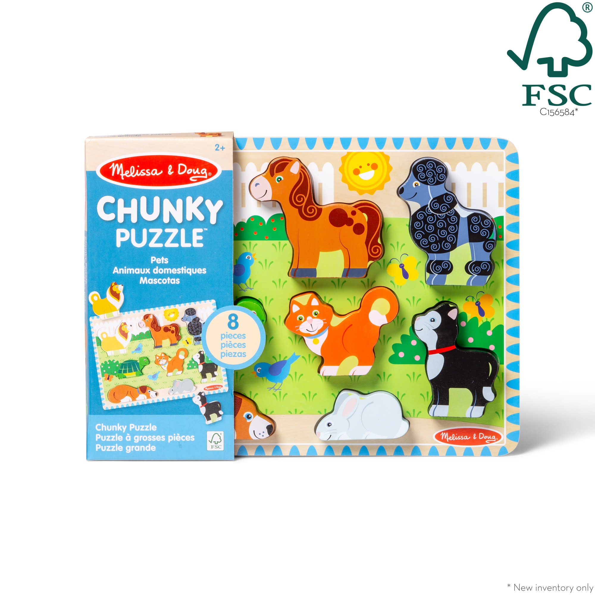 Pets Chunky Puzzle - 8 Pieces - Image 3