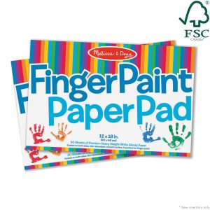 Finger Paint Paper Pad 2-Pack