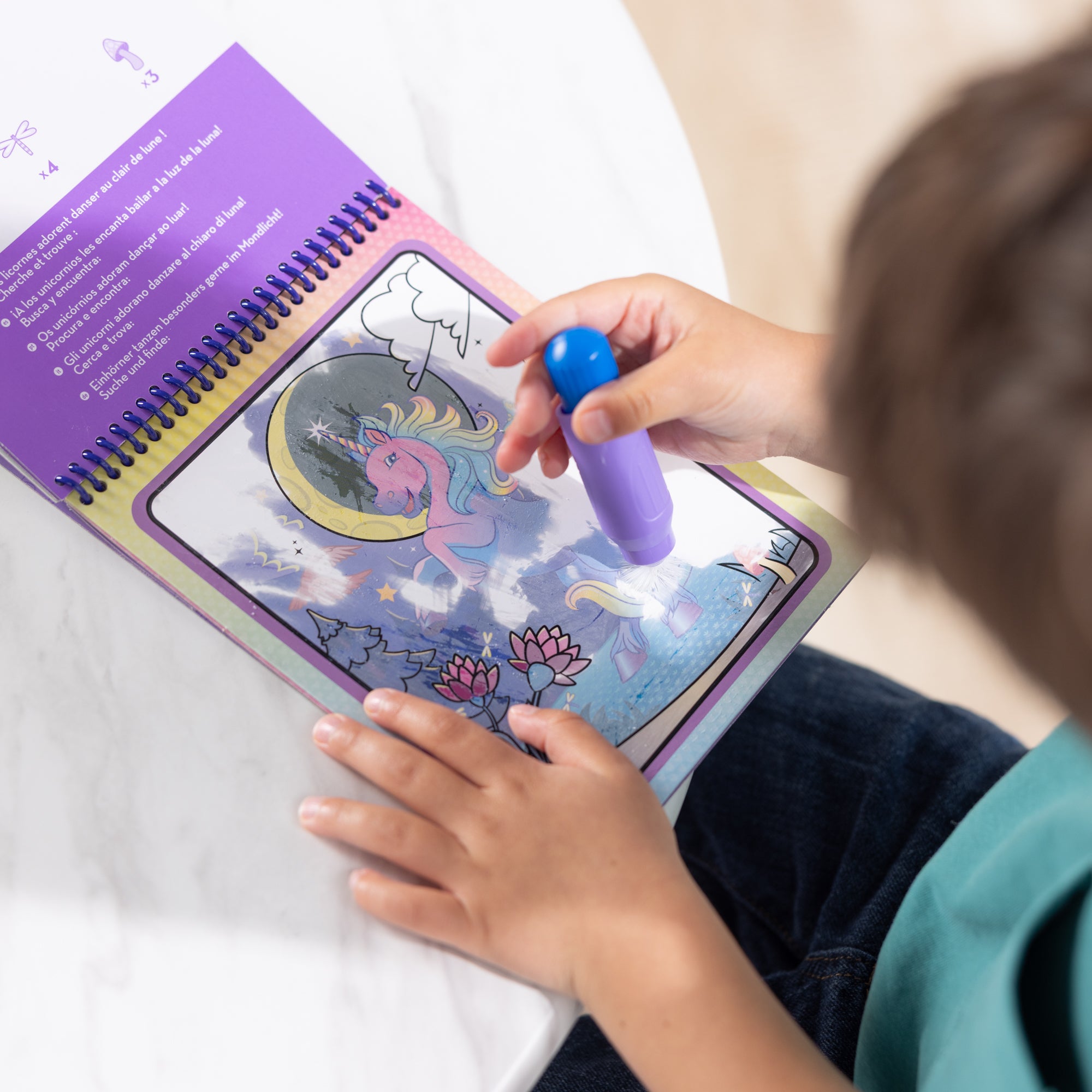 Water WOW! Water-Reveal Pad - Unicorn - Image 5