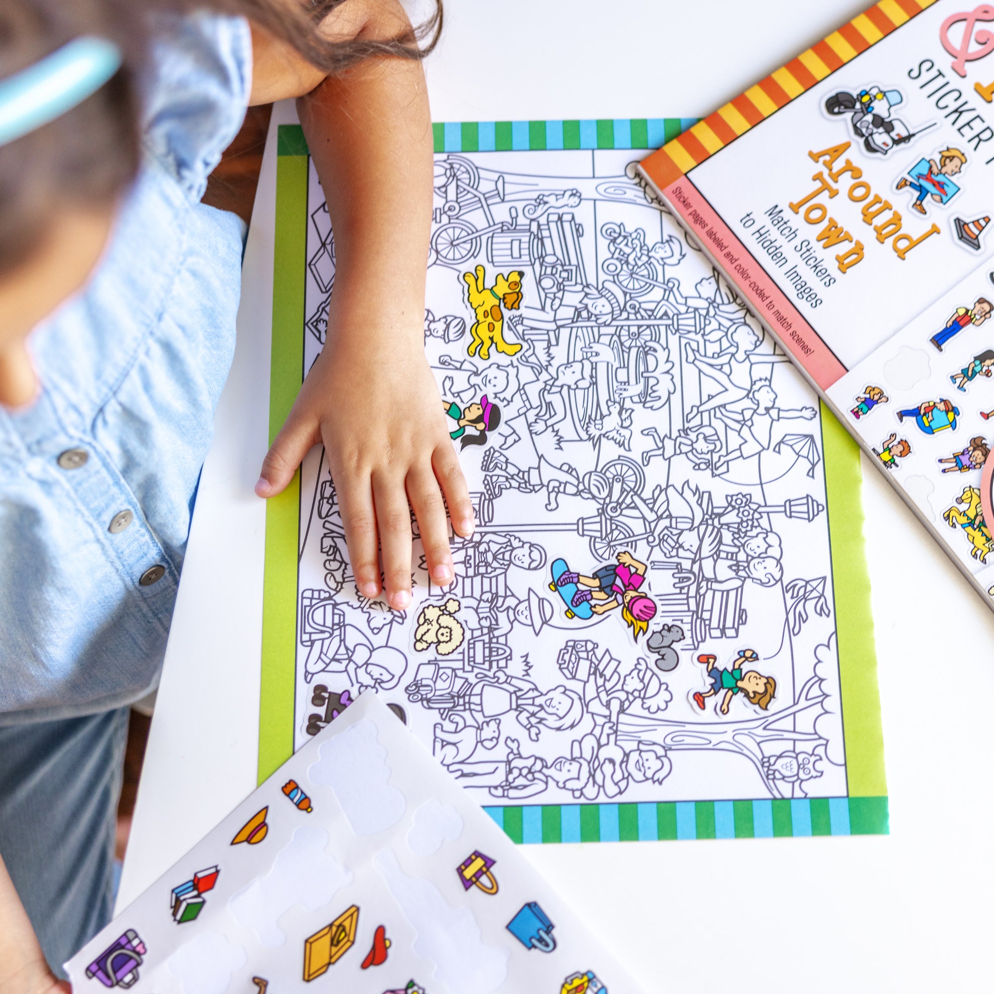 Seek & Find Sticker Pad – Around Town - Image 4