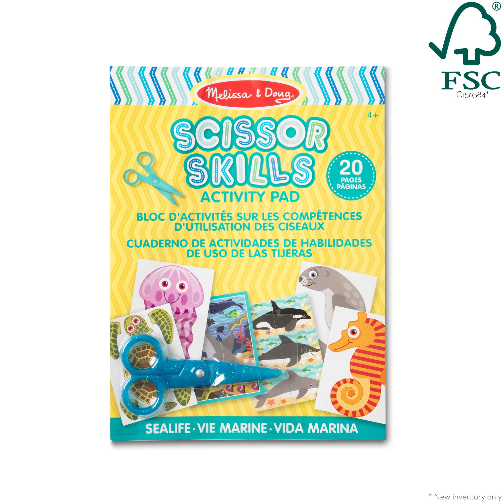 Sea Life Scissor Skills Activity Pad - Image 3
