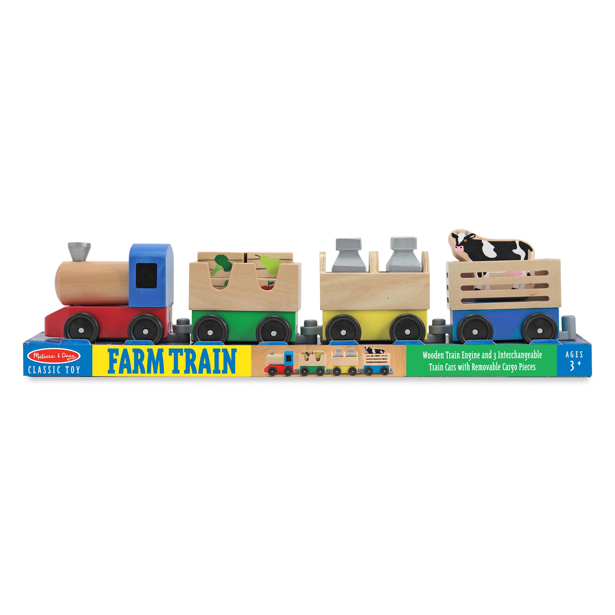Wooden Farm Train - Image 9