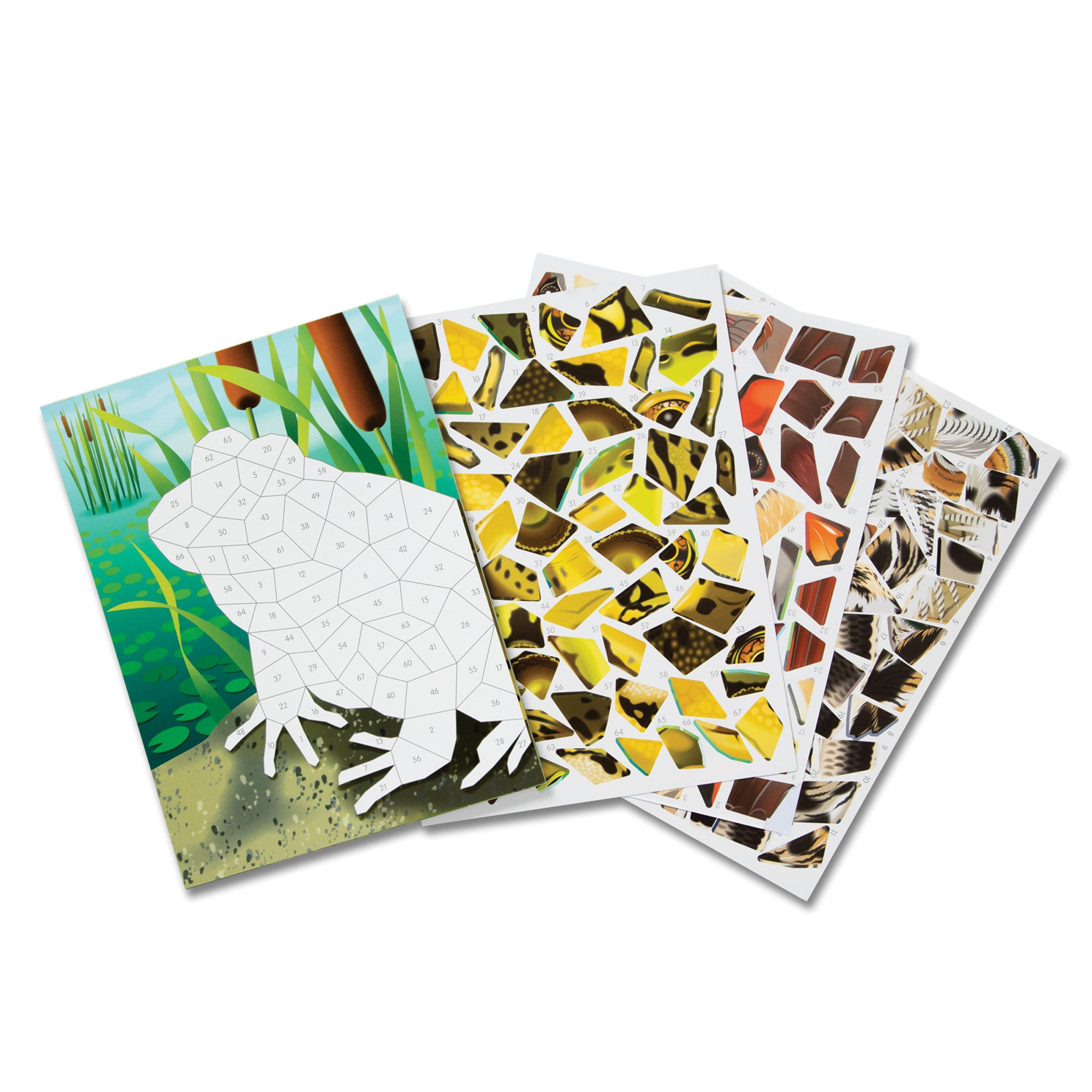 Mosaic Sticker Pad - Nature - Image 2