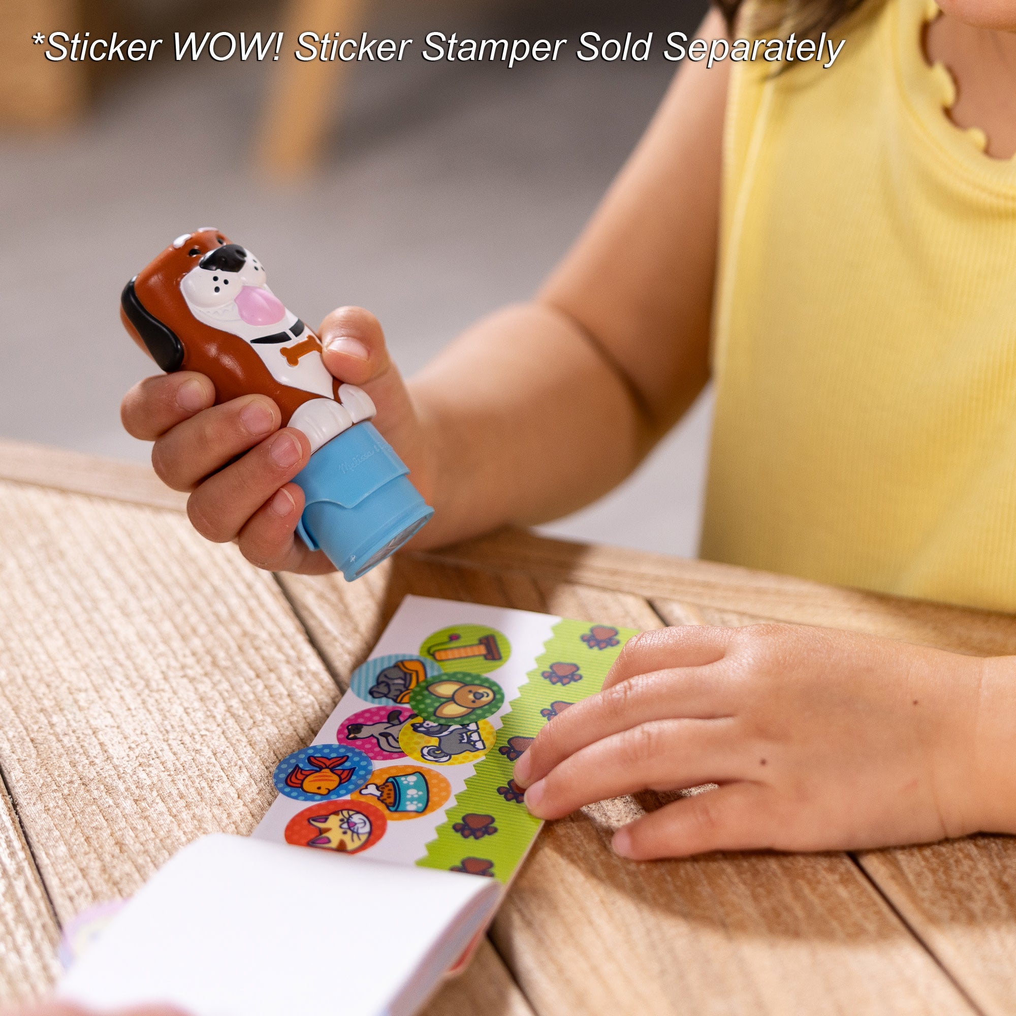 Sticker WOW!® Mini Activity Pad & Refill Stickers - Pets (200+ Stickers. Stamper Not Included) - Image 7