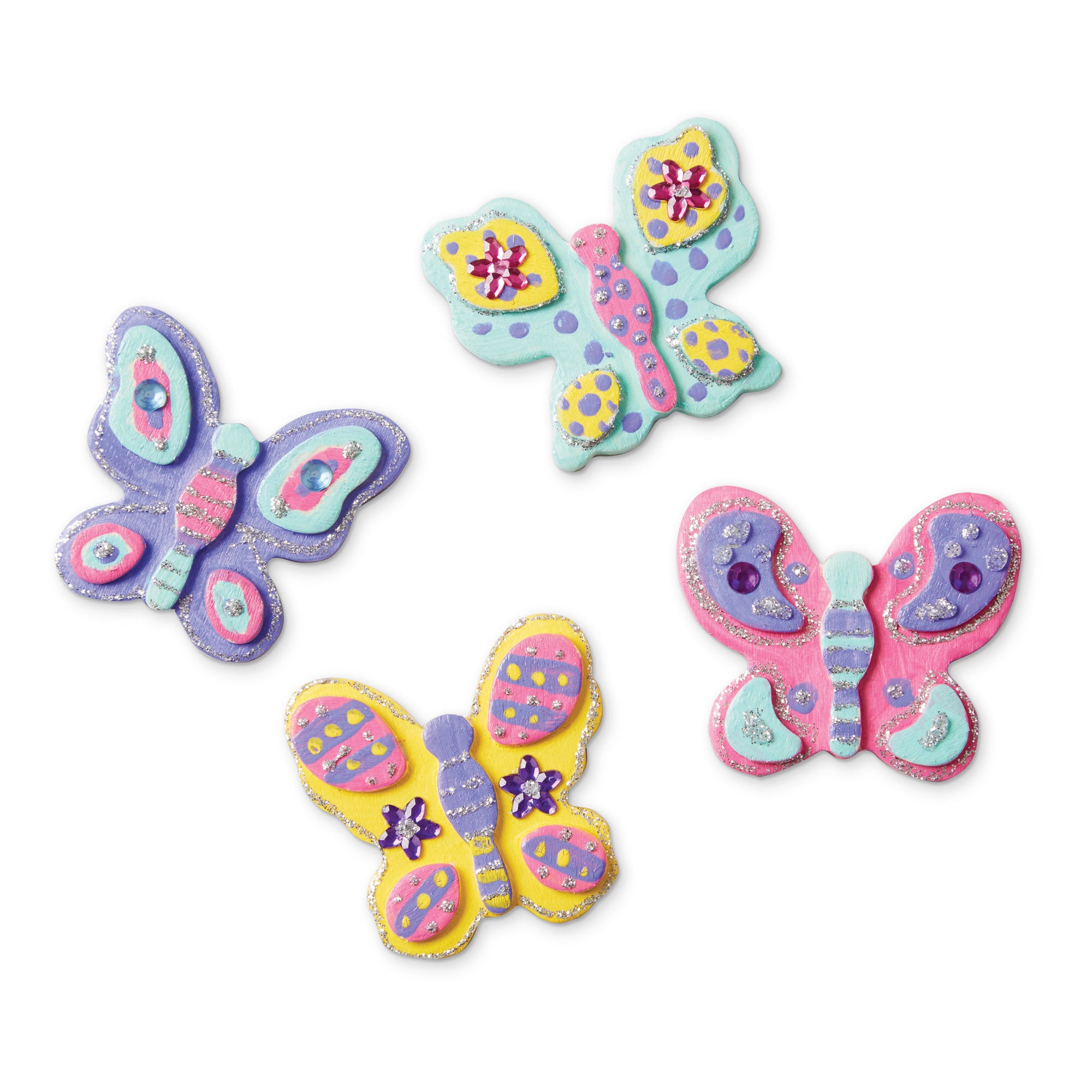 Created by Me! Wooden Butterfly Magnets Craft Kit - Image 4