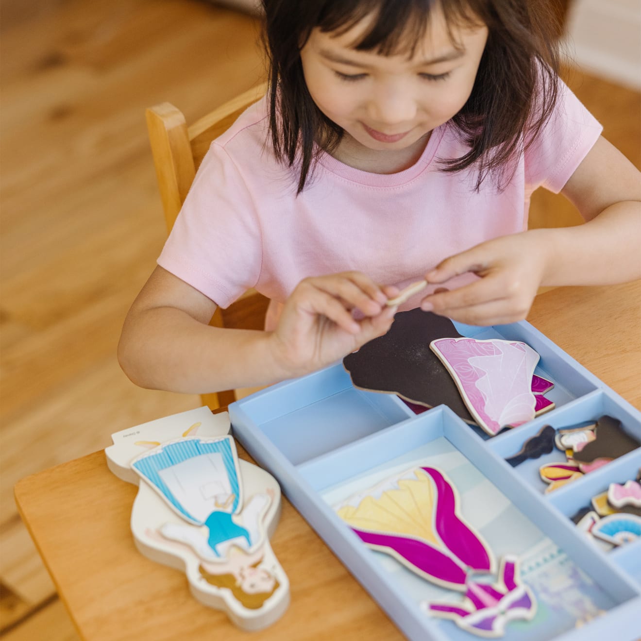 Belle Wooden Magnetic Dress-Up - Image 7