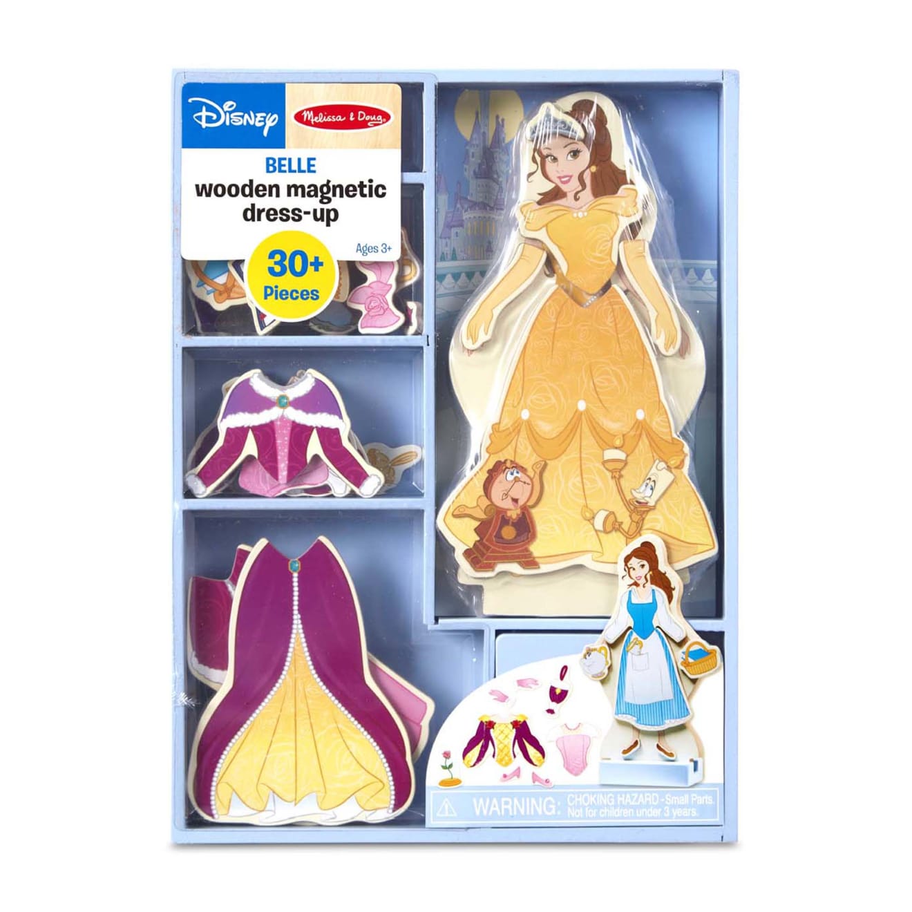Belle Wooden Magnetic Dress-Up - Image 3