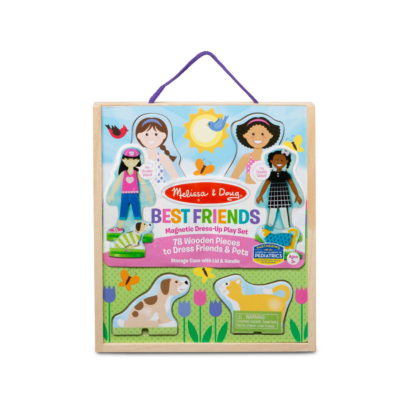 Best Friends Magnetic Dress-Up Play Set - Image 3