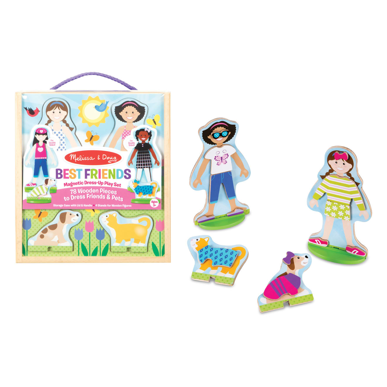 Best Friends Magnetic Dress-Up Play Set - Image 7