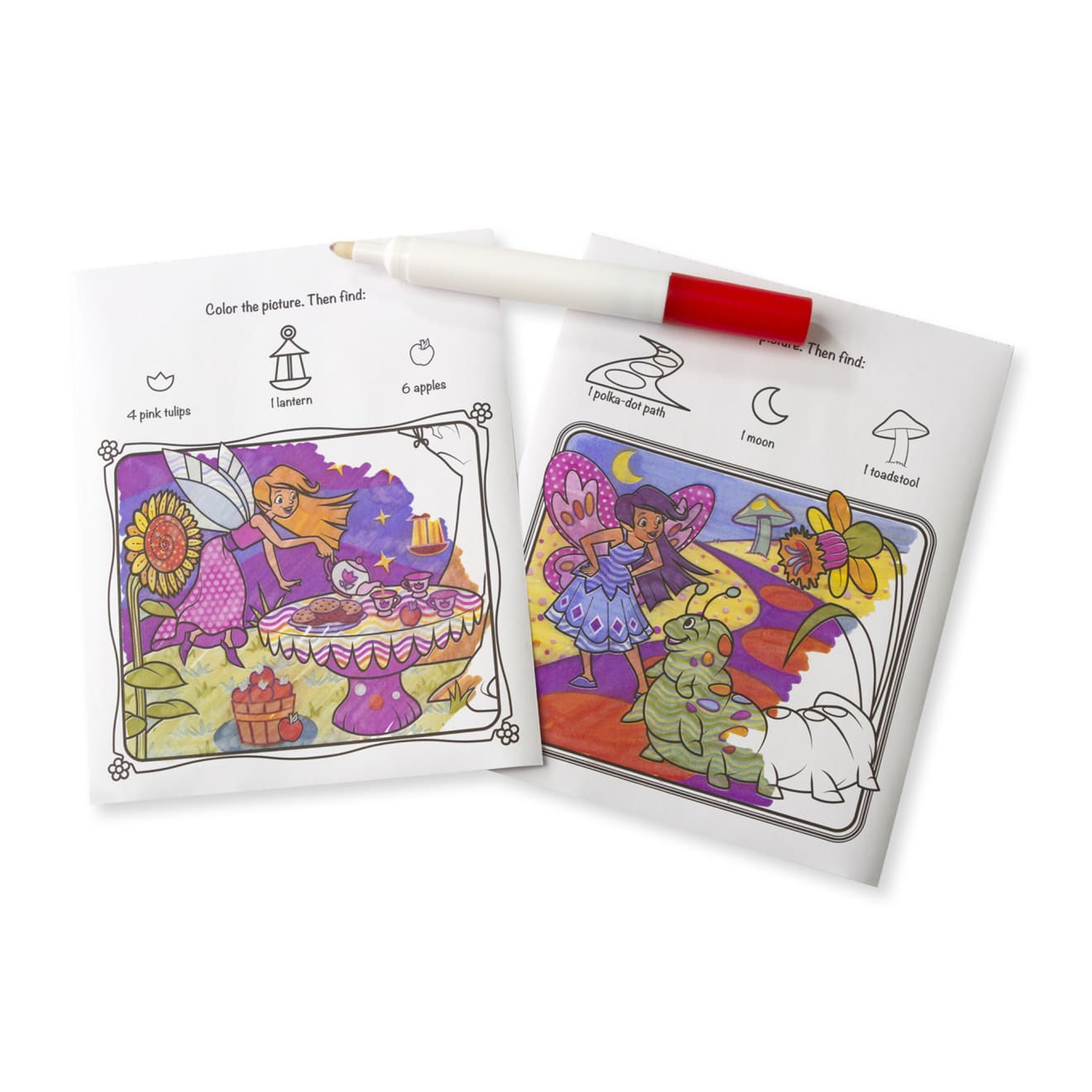 On the Go ColorBlast No-Mess Coloring Pad - Fairies - Image 3