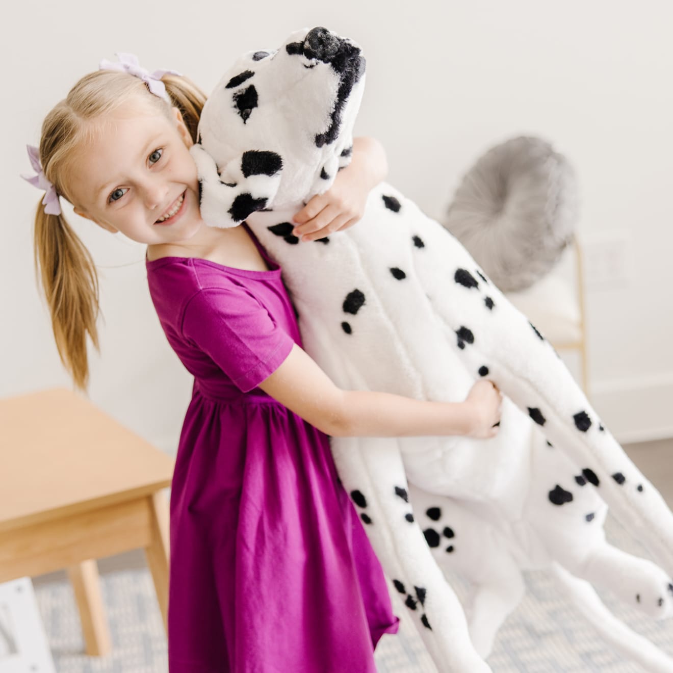 Dalmatian Giant Stuffed Animal - Image 5