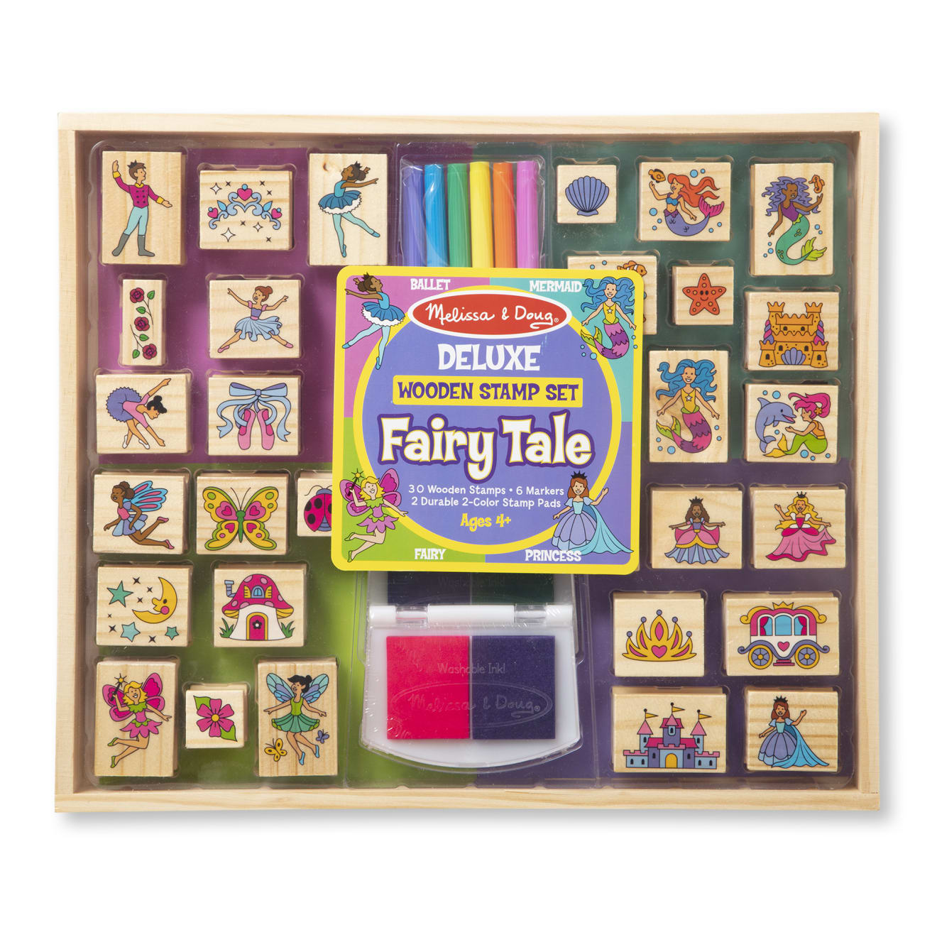 Deluxe Wooden Stamp Set - Fairy Tale