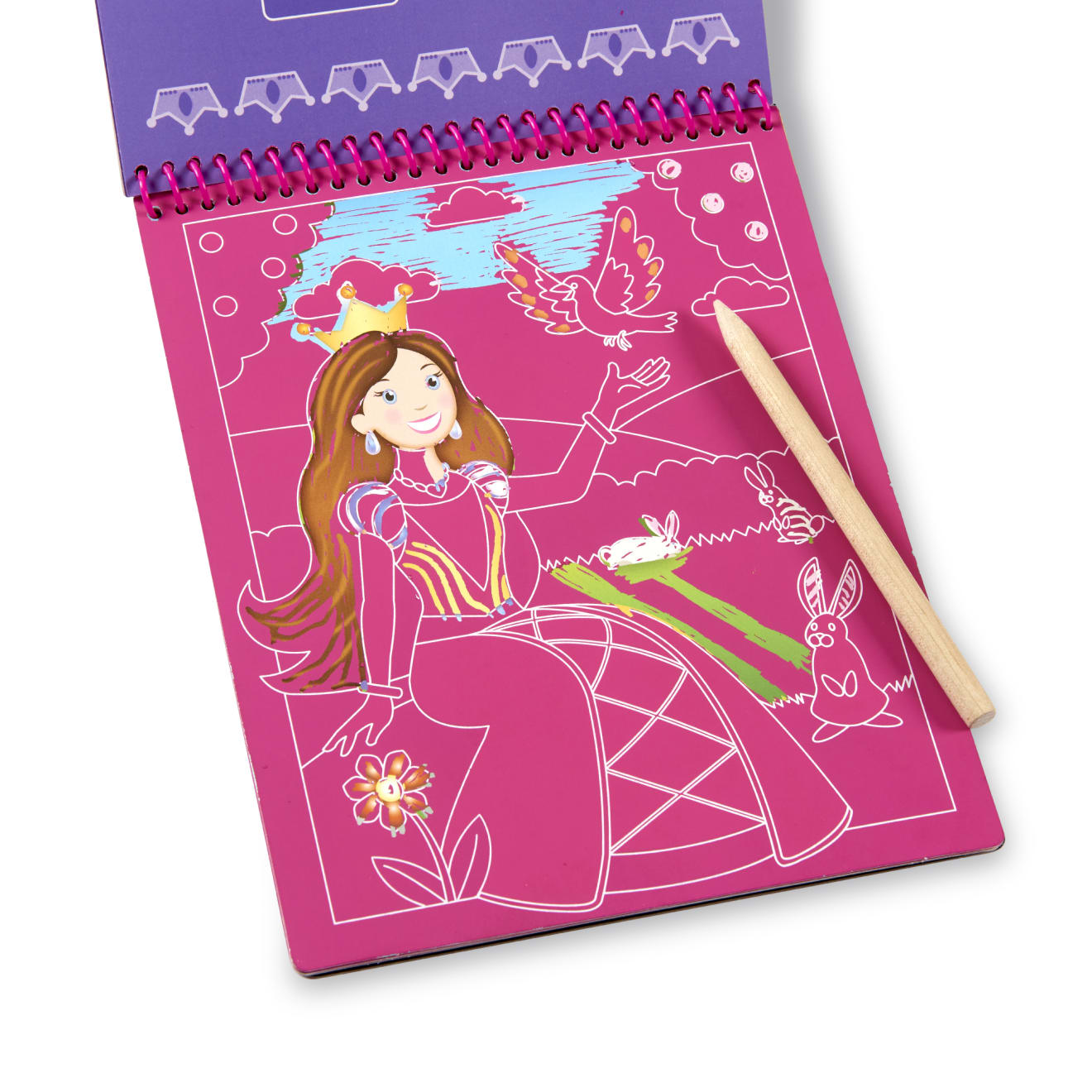 On the Go Scratch Art Color Reveal Pad - Fairy Tales - Image 4