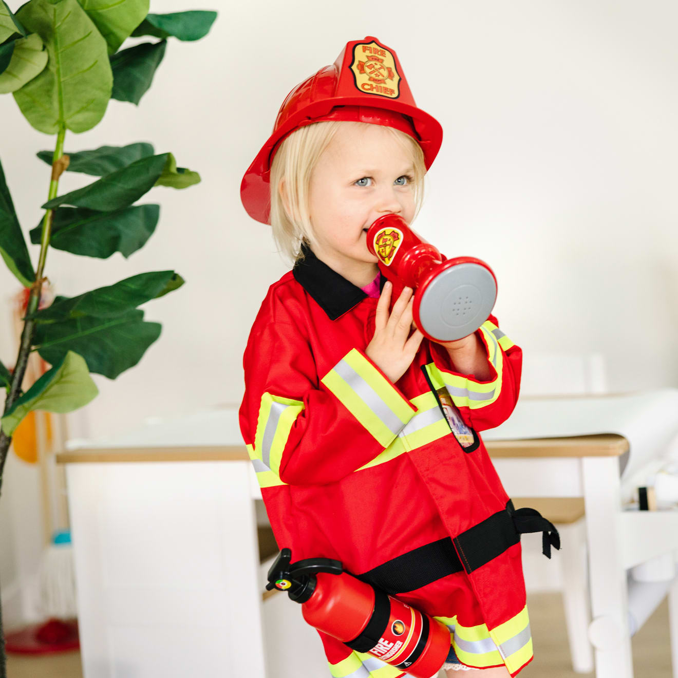 Fire Chief Role Play Costume Set - Image 6