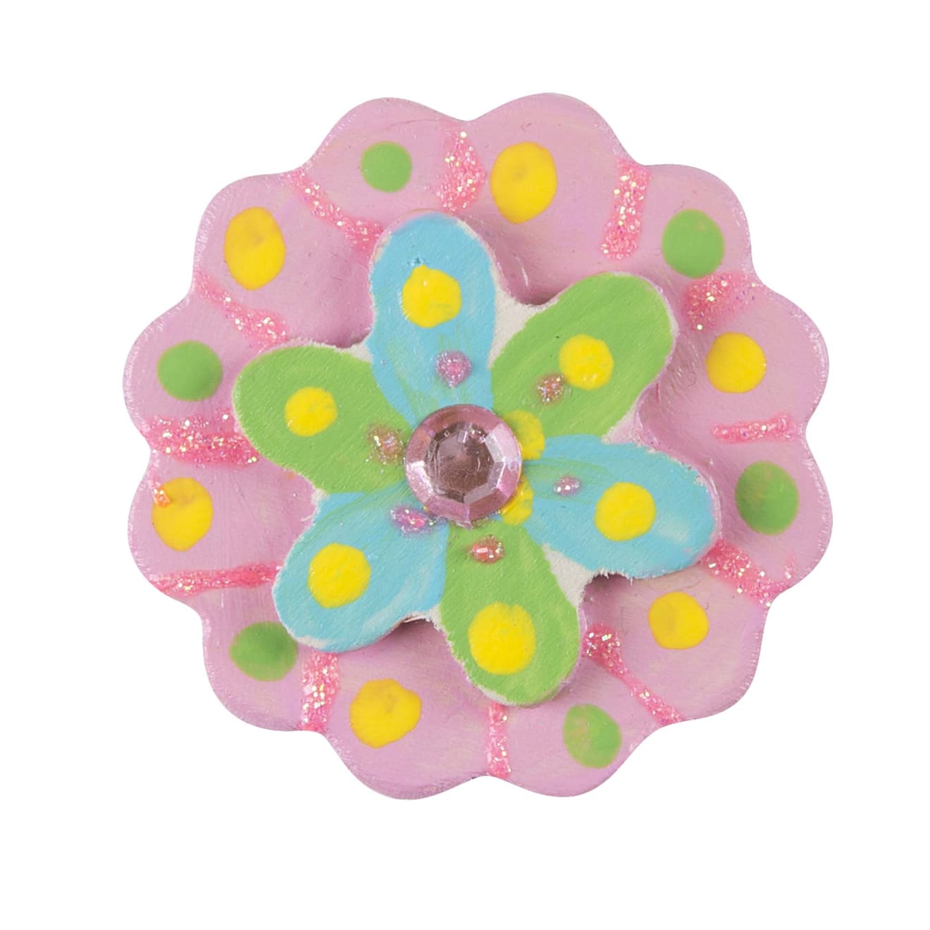 Created by Me! Flower Magnets Wooden Craft Kit - Image 9