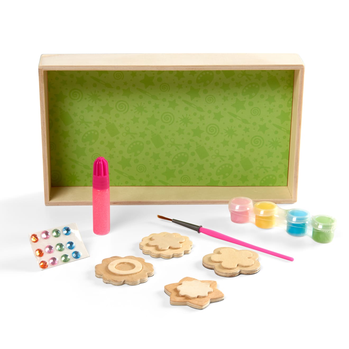 Created by Me! Flower Magnets Wooden Craft Kit - Image 3