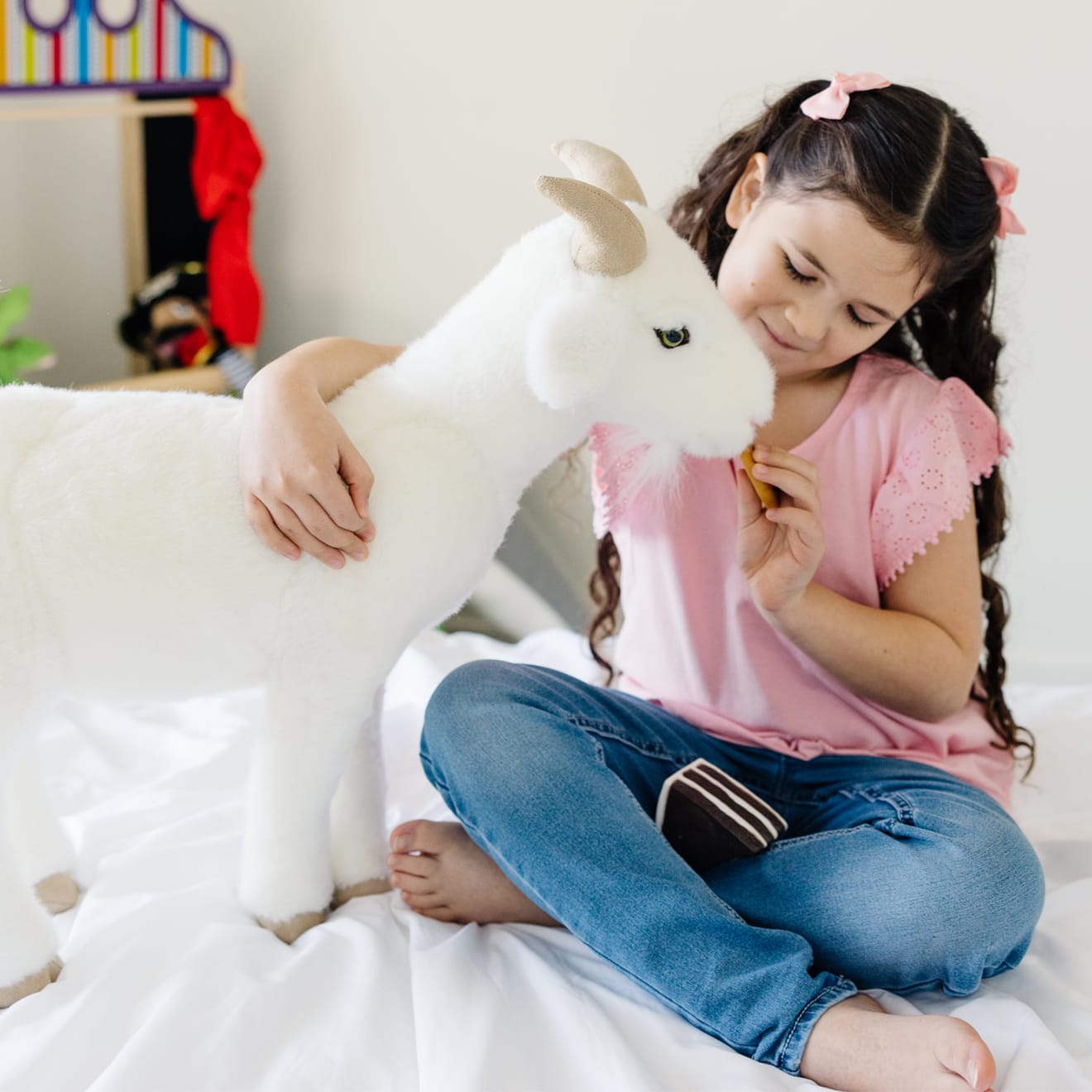 Lifelike Plush Goat - Image 7