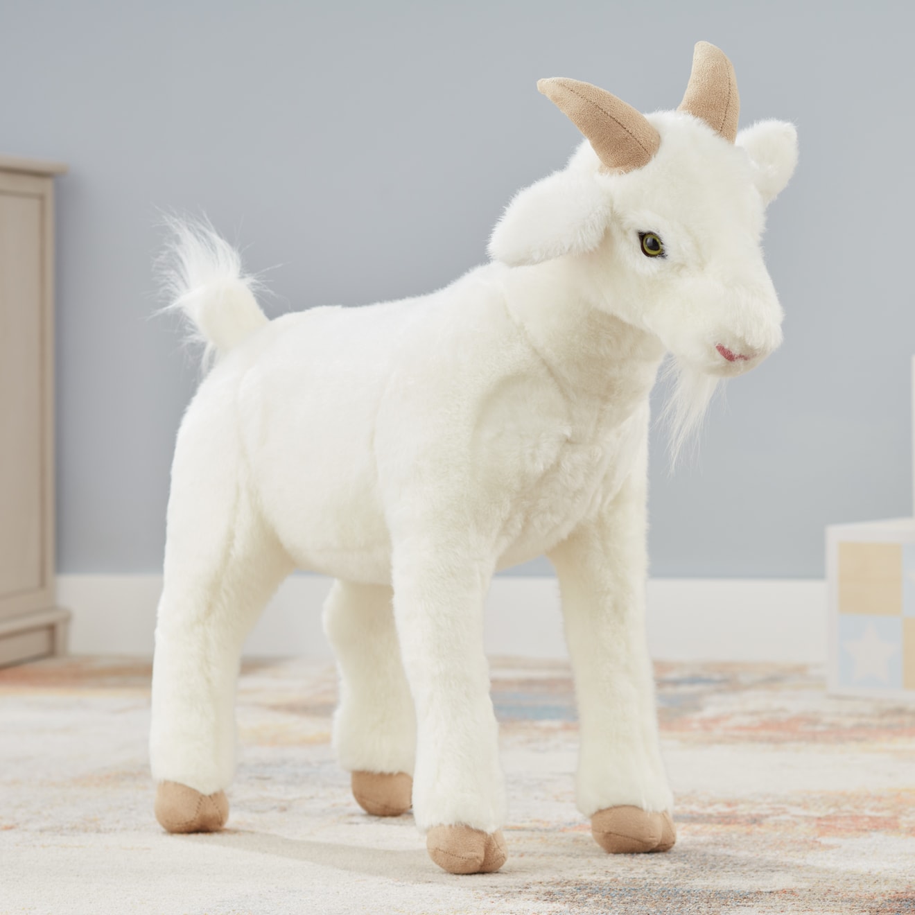 Lifelike Plush Goat - Image 9