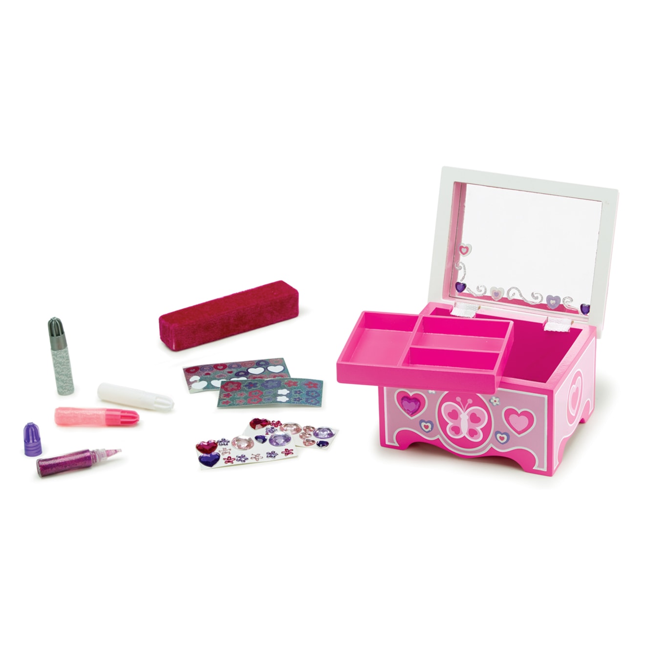 Created by Me! Jewelry Box Wooden Craft Kit - Image 4