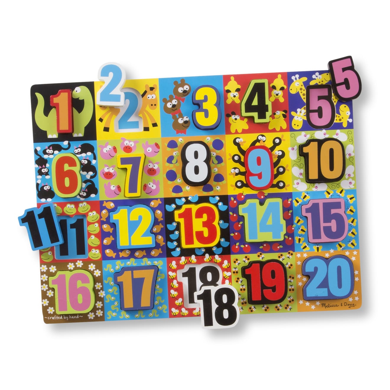 Jumbo Numbers Chunky Puzzle