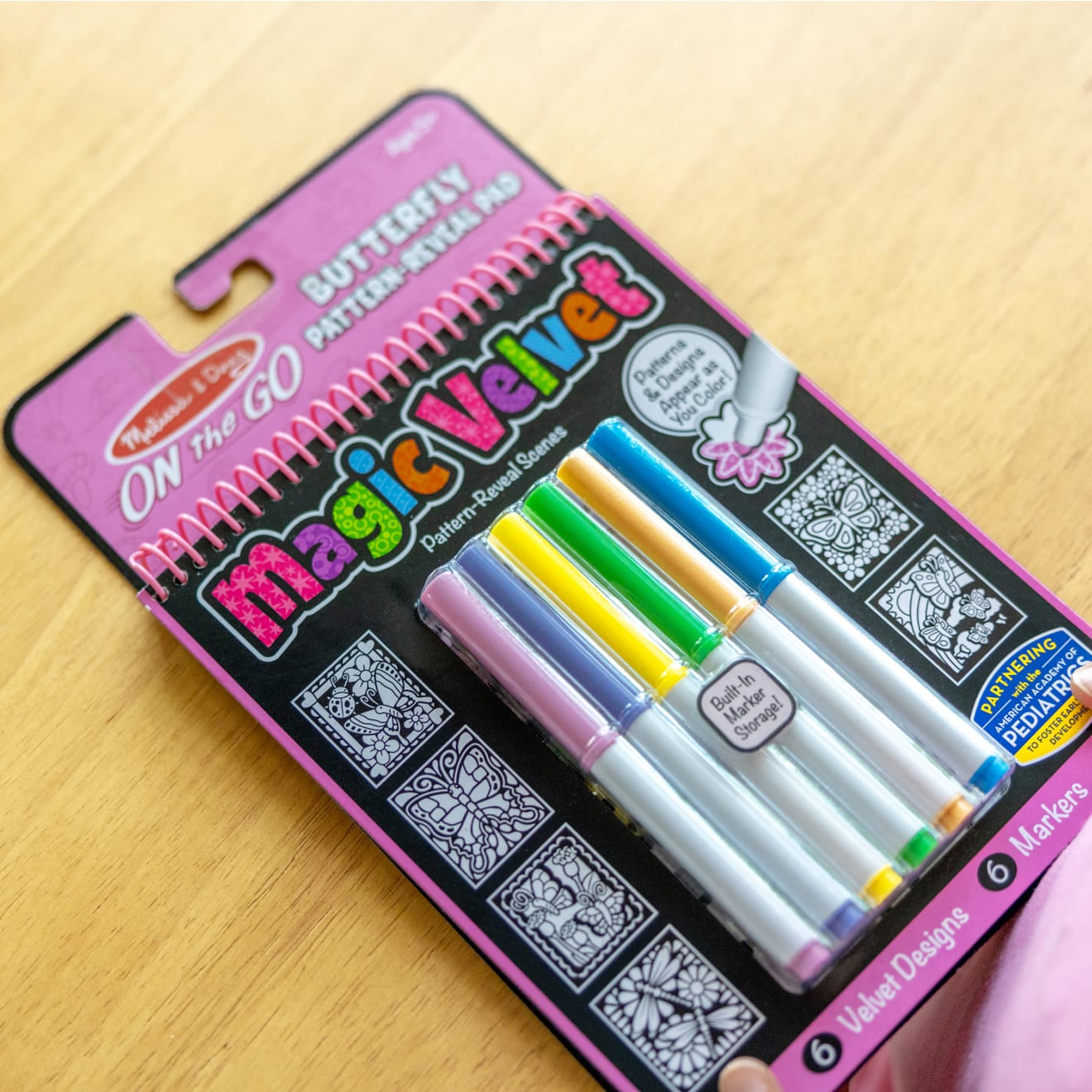 Magic Velvet Butterfly Scenes - On the Go Travel Activity - Image 7