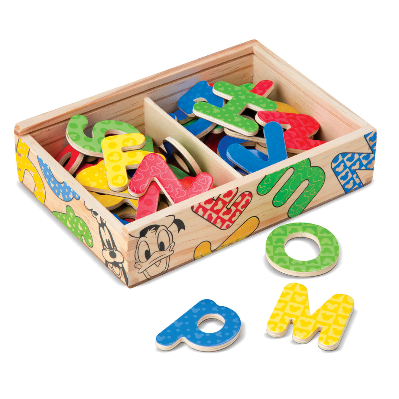 Disney Mickey & Friends Wooden Alphabet Magnets - Image 6