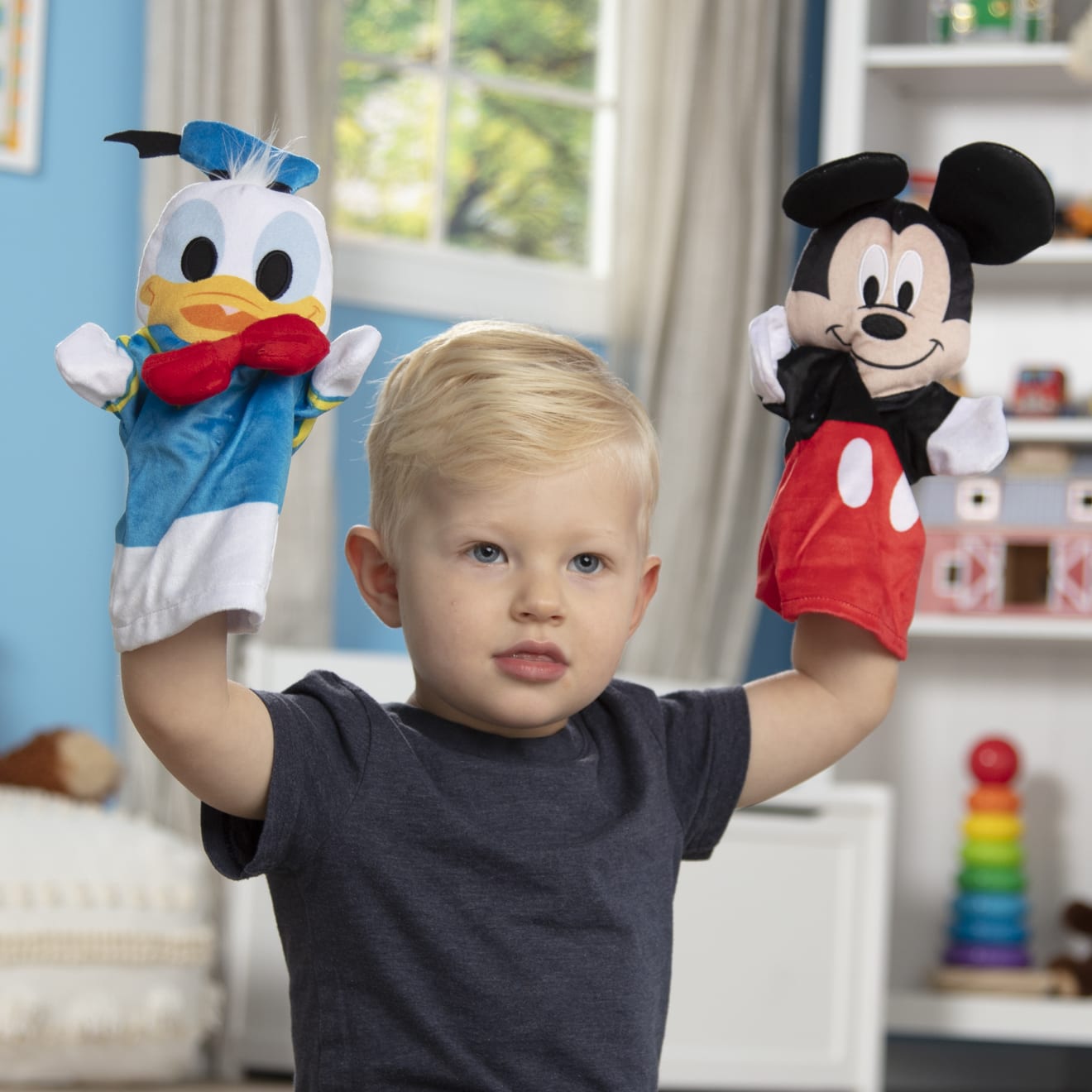 Disney Mickey Mouse & Friends Soft & Cuddly Hand Puppets - Image 5