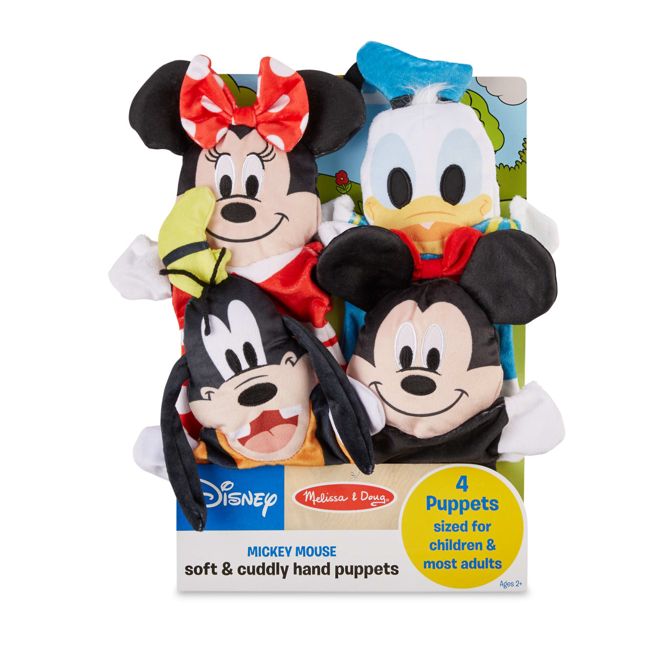 Disney Mickey Mouse & Friends Soft & Cuddly Hand Puppets - Image 3
