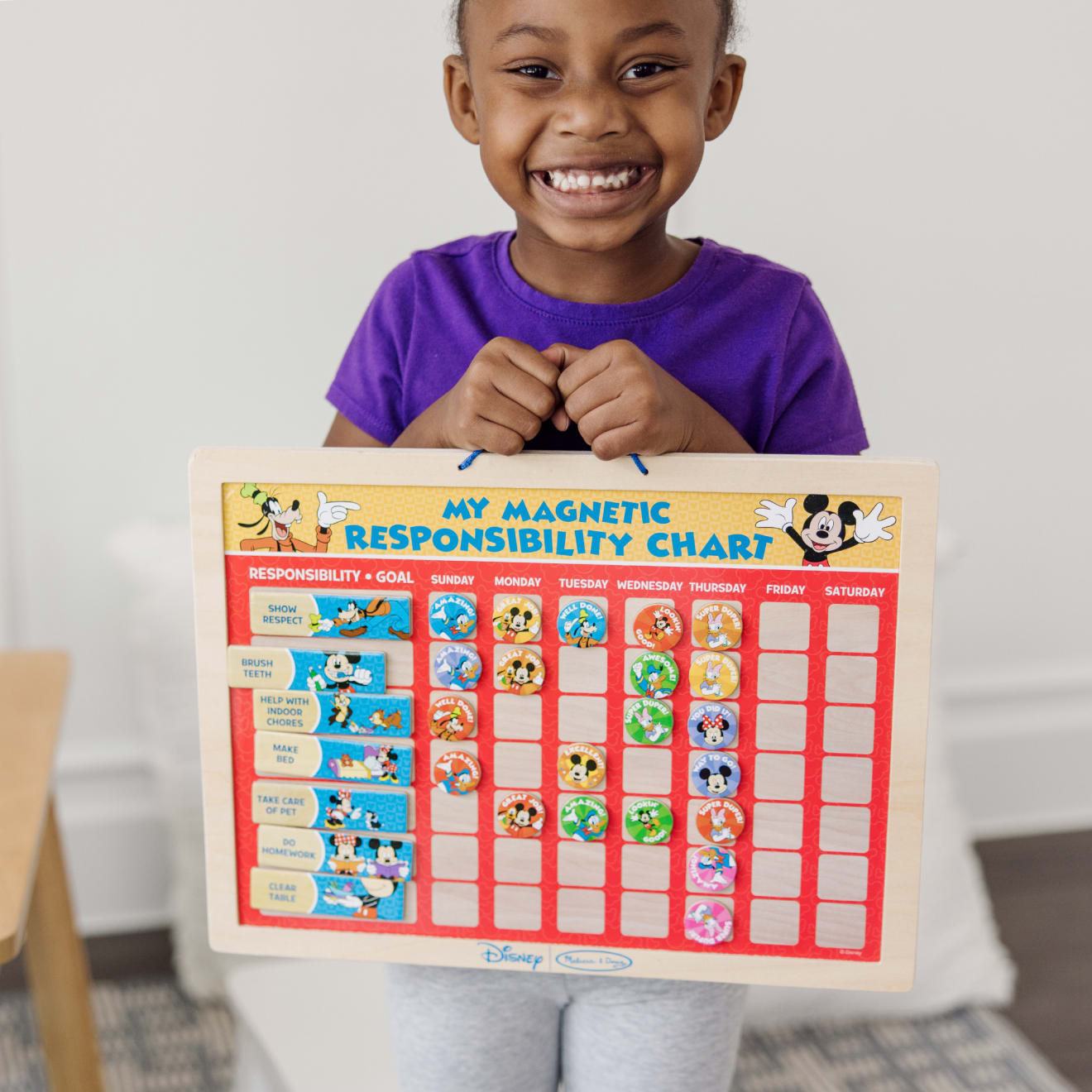 Mickey Mouse My Magnetic Responsibility Chart - Image 5