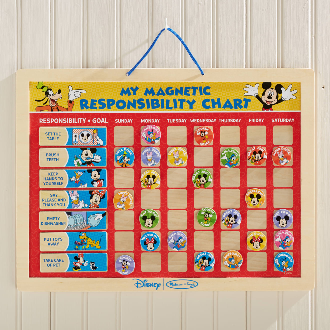 Mickey Mouse My Magnetic Responsibility Chart - Image 9