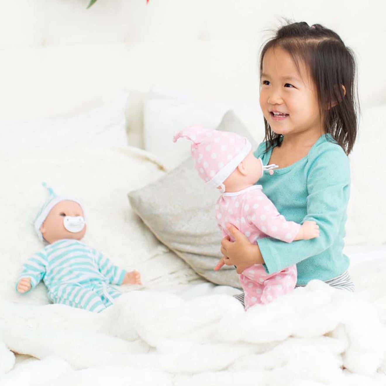 Mine to Love Twins Luke & Lucy Dolls - Image 6