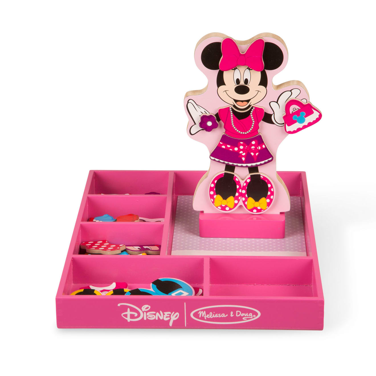 Disney Minnie Wooden Magnetic Dress-Up - Image 4
