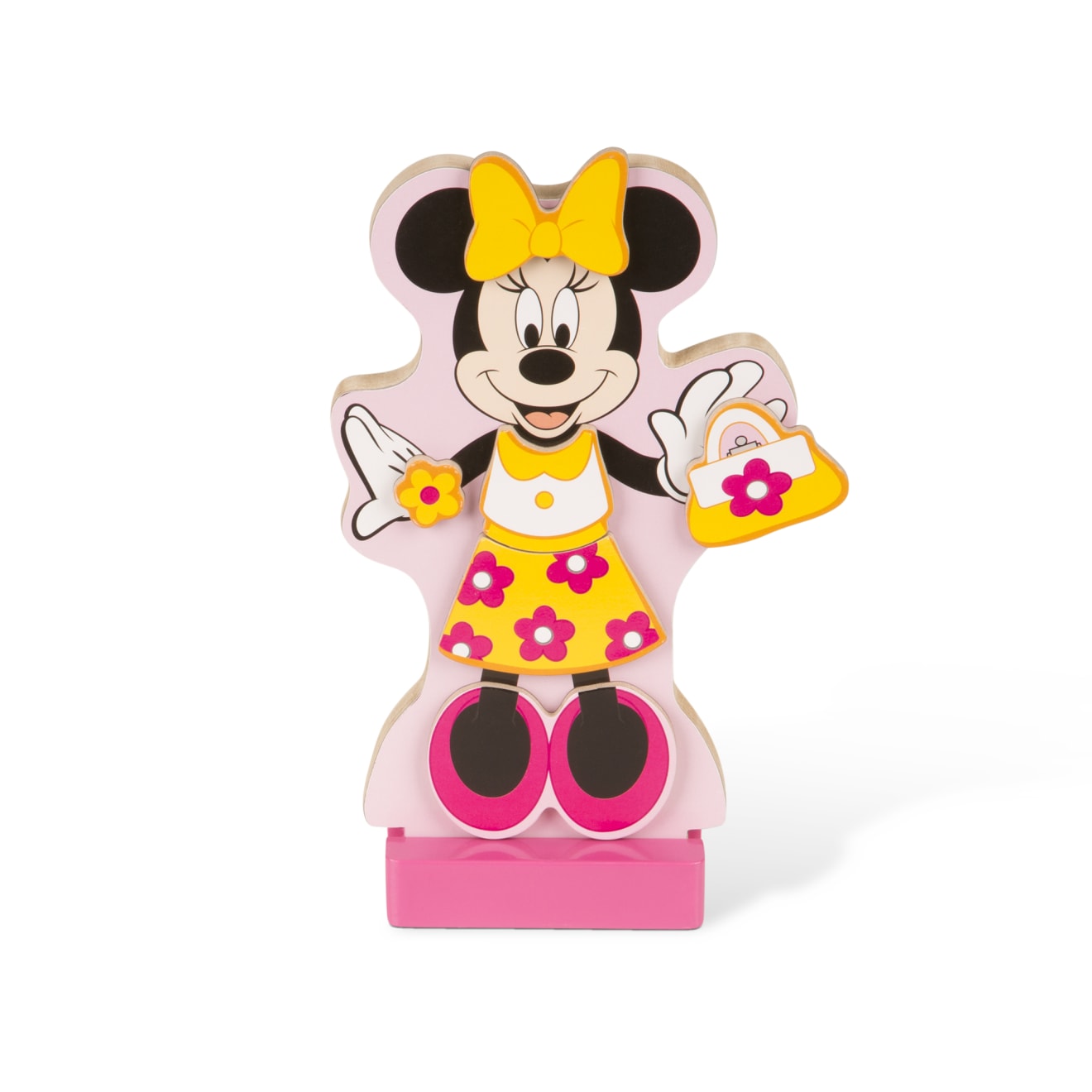 Disney Minnie Wooden Magnetic Dress-Up - Image 9