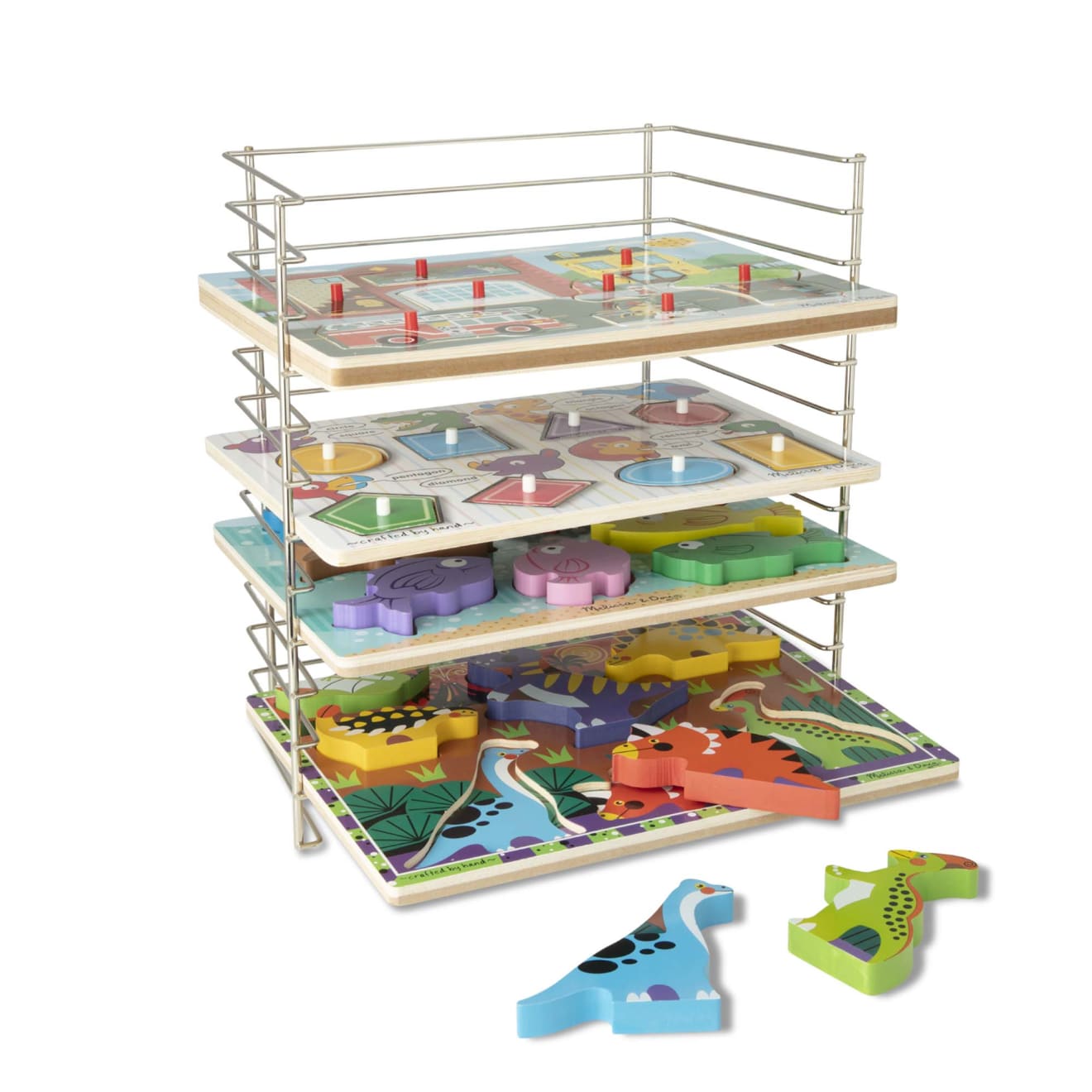 Multi-Fit Wire Puzzle Rack - Image 4