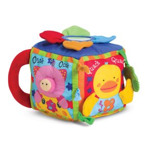K's Kids Musical Farmyard Cube Learning Toy