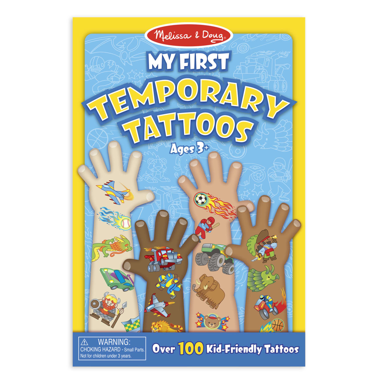 My First Temporary Tattoos: 100+ Kid-Friendly Tattoos - Adventure. Creatures. Sports. and More