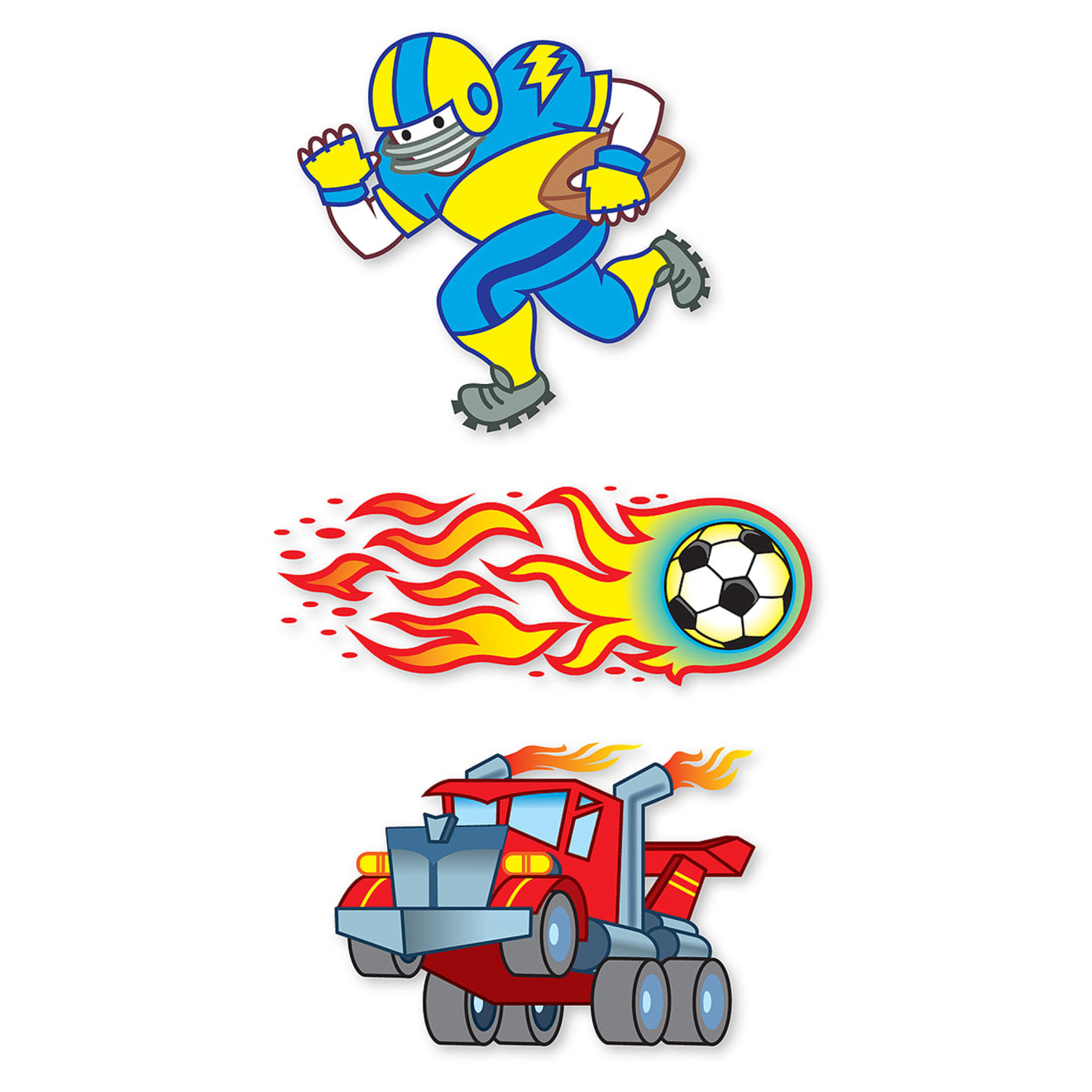 My First Temporary Tattoos: 100+ Kid-Friendly Tattoos - Adventure. Creatures. Sports. and More - Image 9