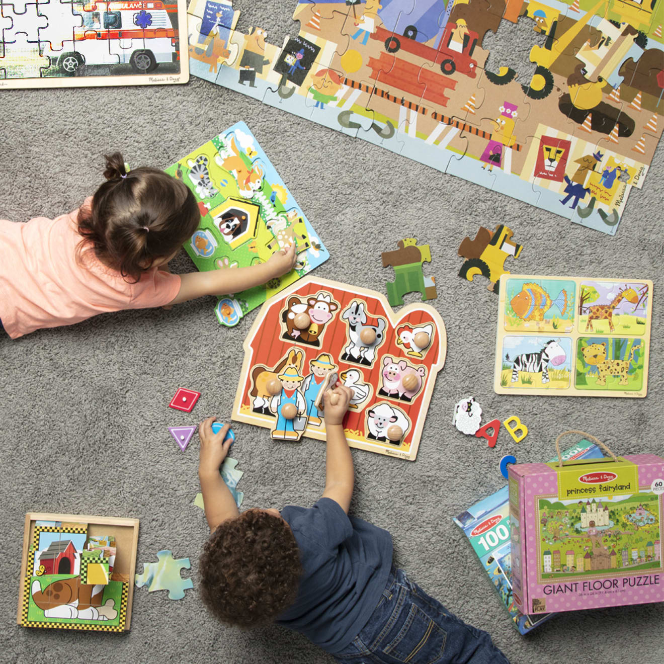 Pets Peg Puzzle - 8 Pieces - Image 9