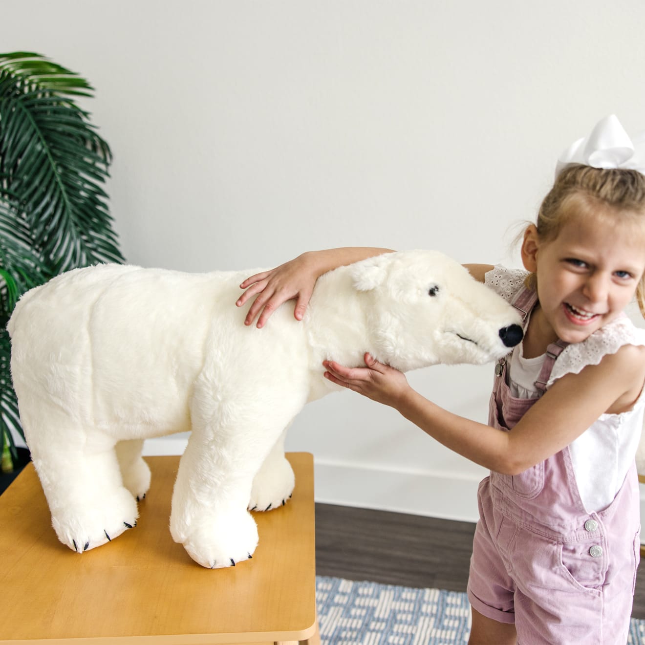 Giant Stuffed Animal Polar Bear - Image 6
