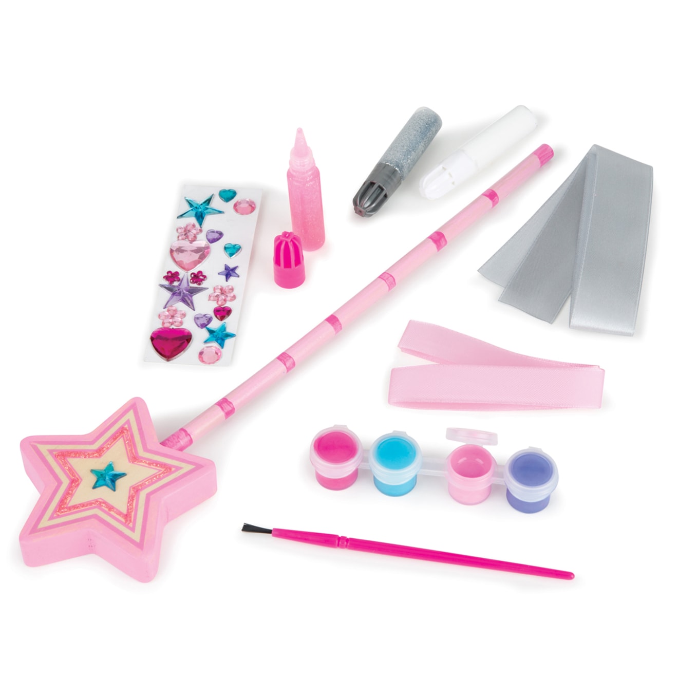 Decorate-Your-Own Wooden Princess Wand - Image 4