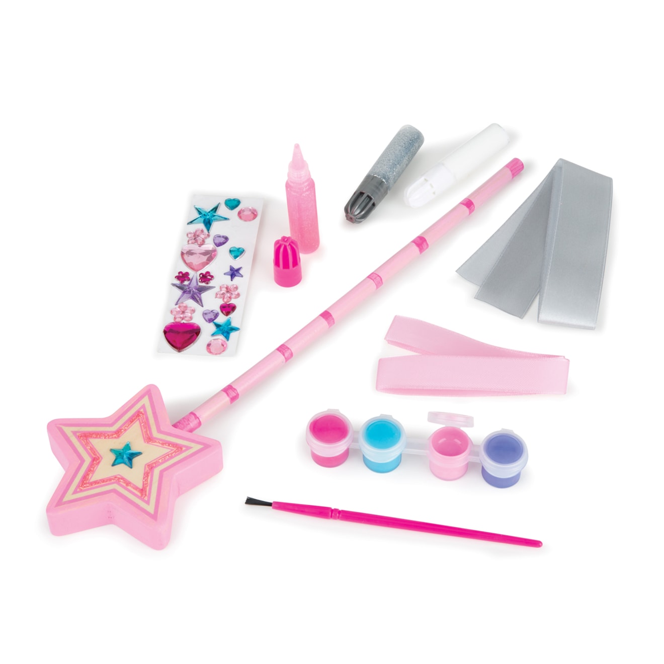 Decorate-Your-Own Wooden Princess Wand - Image 3