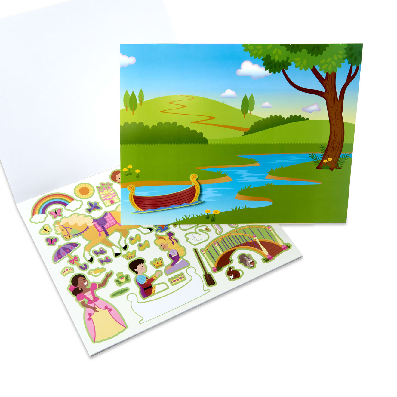 Reusable Sticker Pad Bundle - Fairy. Princess. Dress-Up. and Play House - Image 7