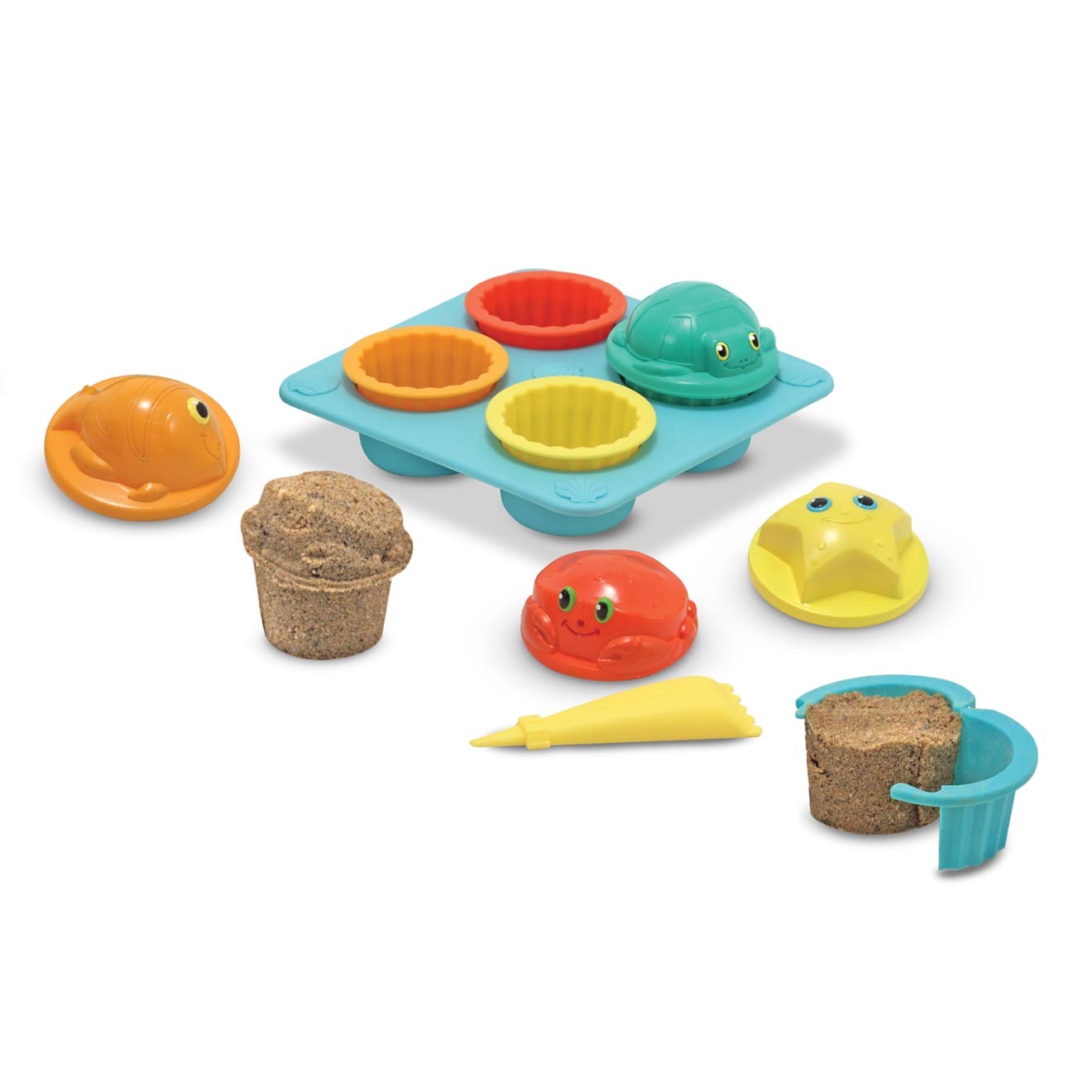 Seaside Sidekicks Sand Cupcake Set - Image 4