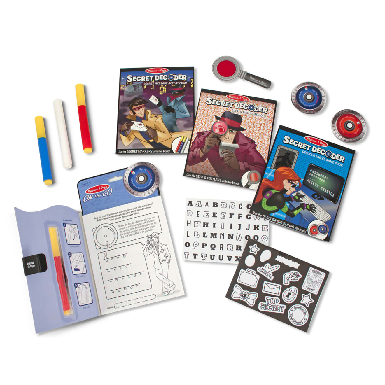 Secret Decoder Deluxe Activity Set - On the Go - Image 4