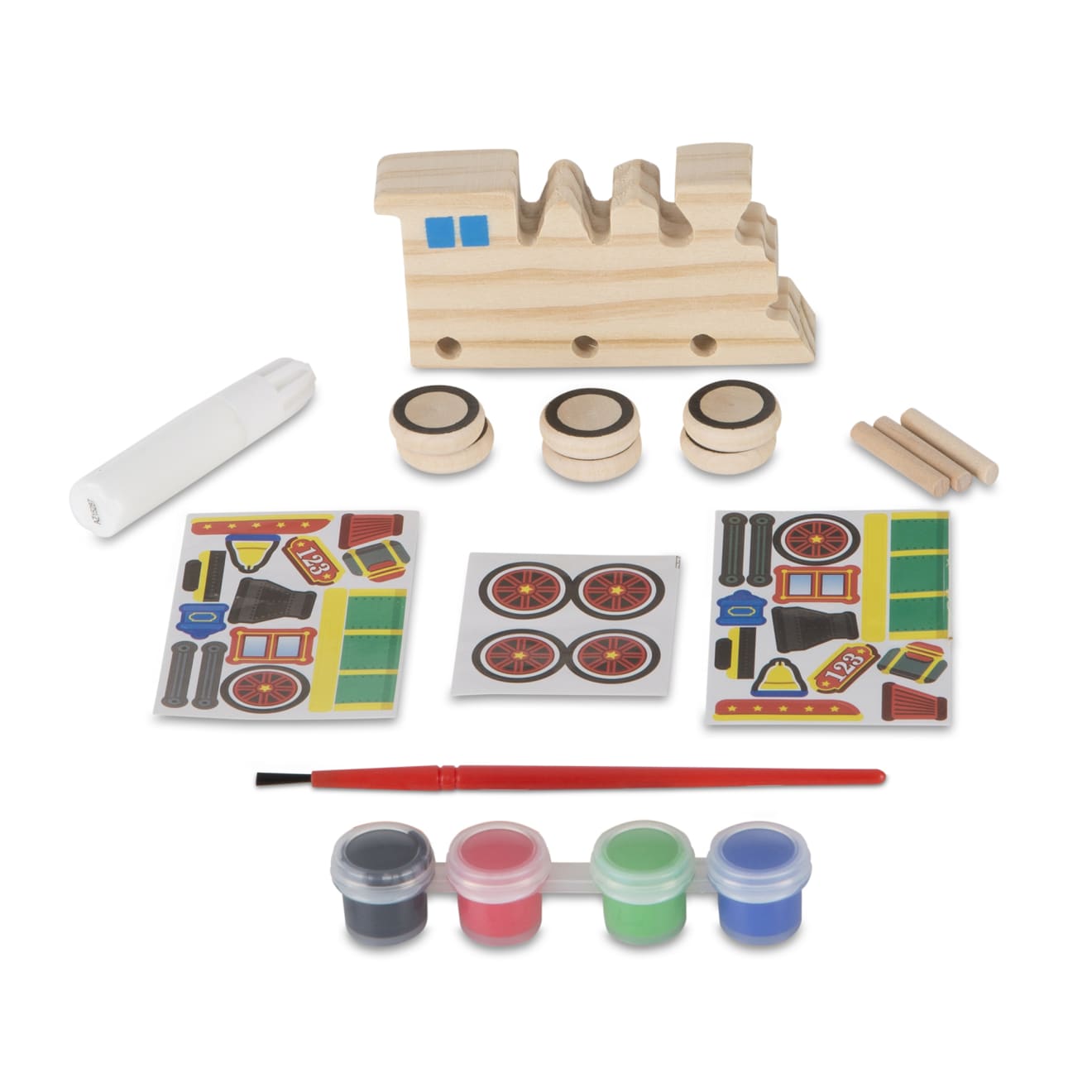 Created by Me! Train Wooden Craft Kit - Image 3