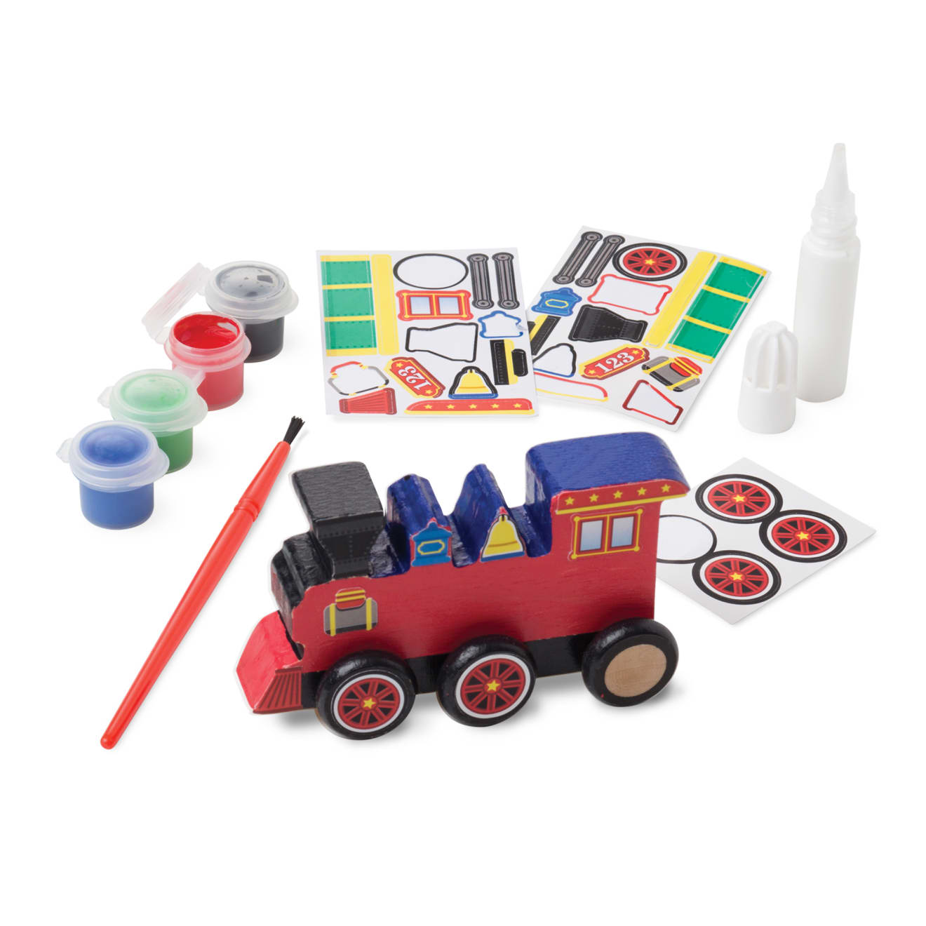 Created by Me! Train Wooden Craft Kit - Image 4