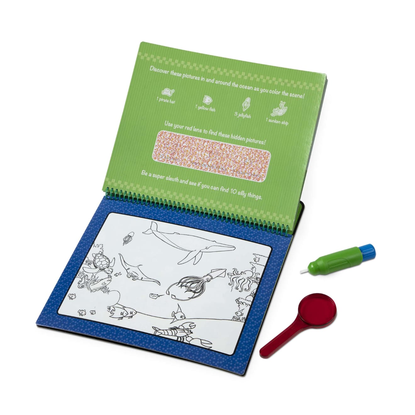 Water Wow! Animal Antics Deluxe Water-Reveal Pad - On the Go Travel Activity - Image 3