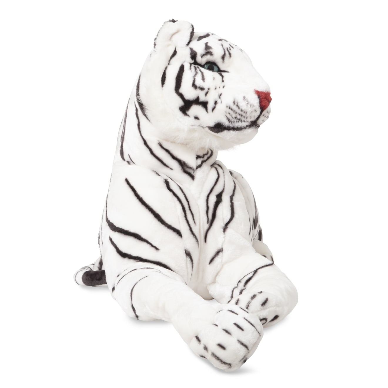 White Tiger Giant Stuffed Animal - Image 4